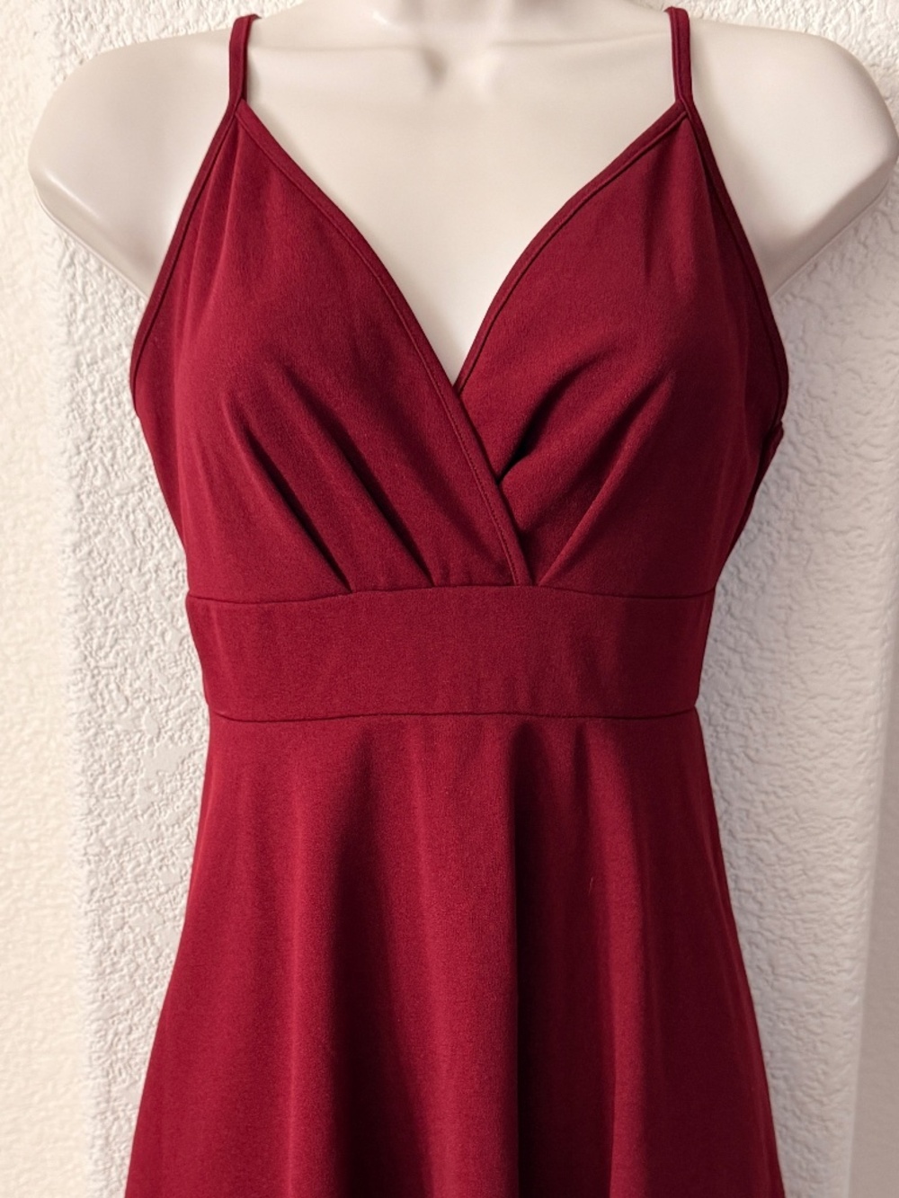 Maroon Dress